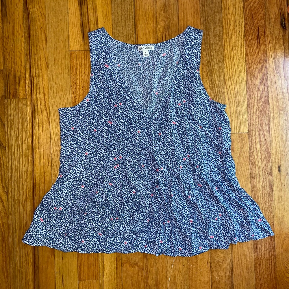 J. Crew peplum tank